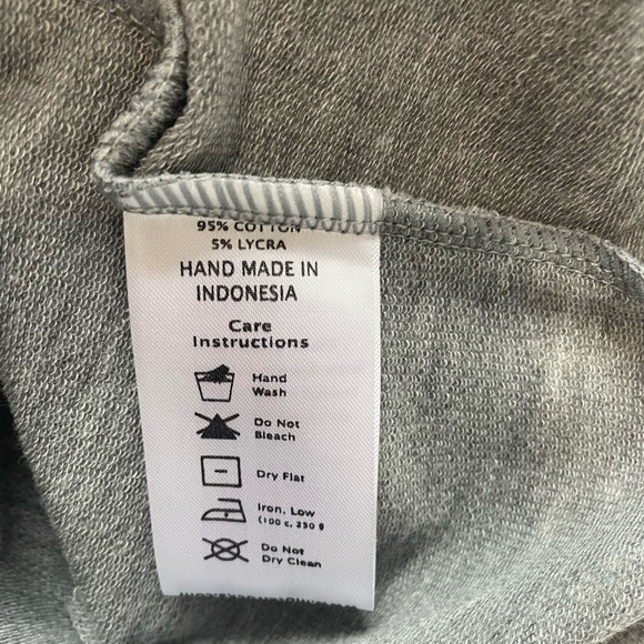 Motel Rocks Grace Dress - Grey and Blue - Size L / 14 - Picture 5 of 6